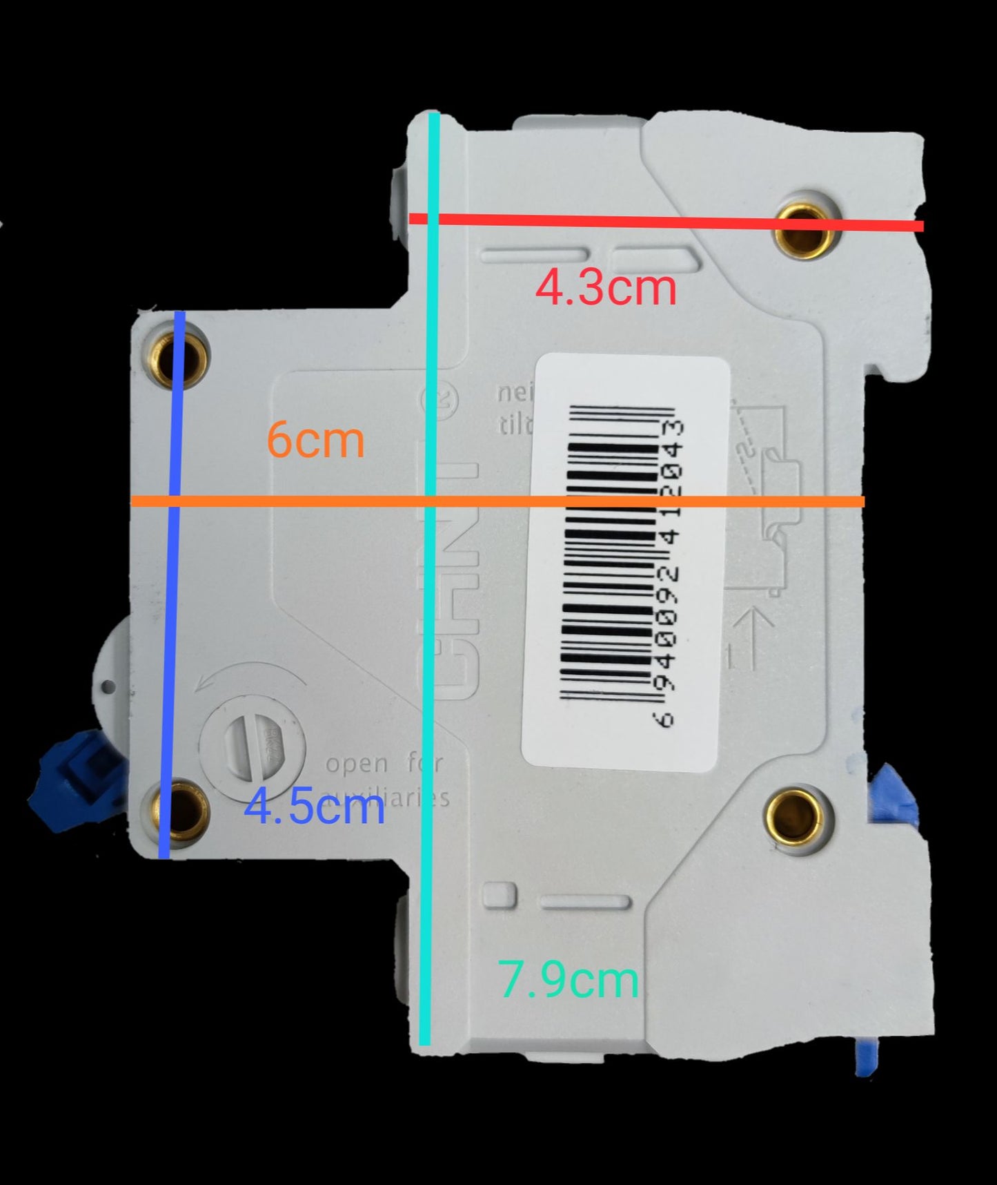 Chint 50A 3Pole Miniature Circuit Breaker 4.5 KAIC 220V (DIN Rail Type) (MCB)
