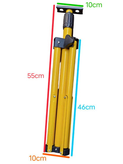 Grippes Flood Light Stand 1 Meter 1 Head, Flood Light Tripod, Telescopic Tripod Stand Only
