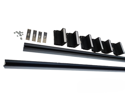 ILLUMIQ TERRA LED Magnetic Track Light 2 Meters 50mm with 6pcs 6W LED Foldable Flood Cool White 4000K 220V Series 20