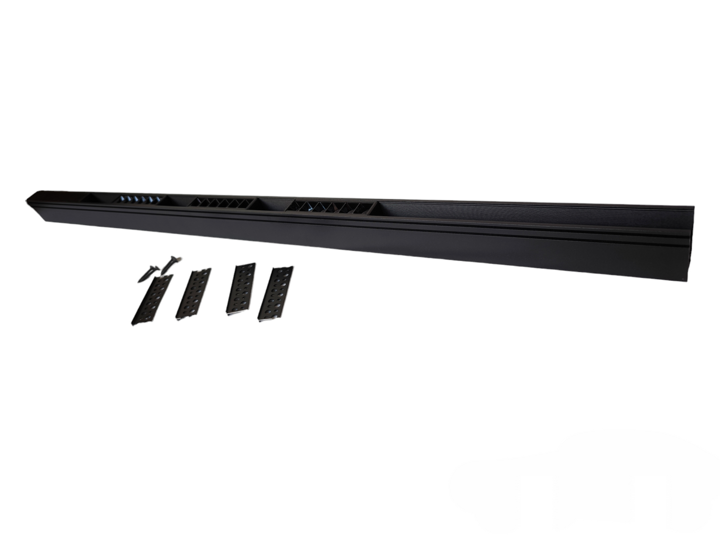 Magnetic Track Light 1 Meter with 3pcs 6W Grille Type Daylight 6500K with 100W Power Supply 220V ( ILLUMIQ TERRA)  50mm Track