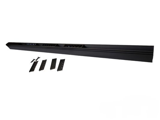 Magnetic Track Light 1 Meter with 3pcs 6W Grille Type Cool White 4000K with 100W Power Supply 220V ( ILLUMIQ TERRA) 50mm Track