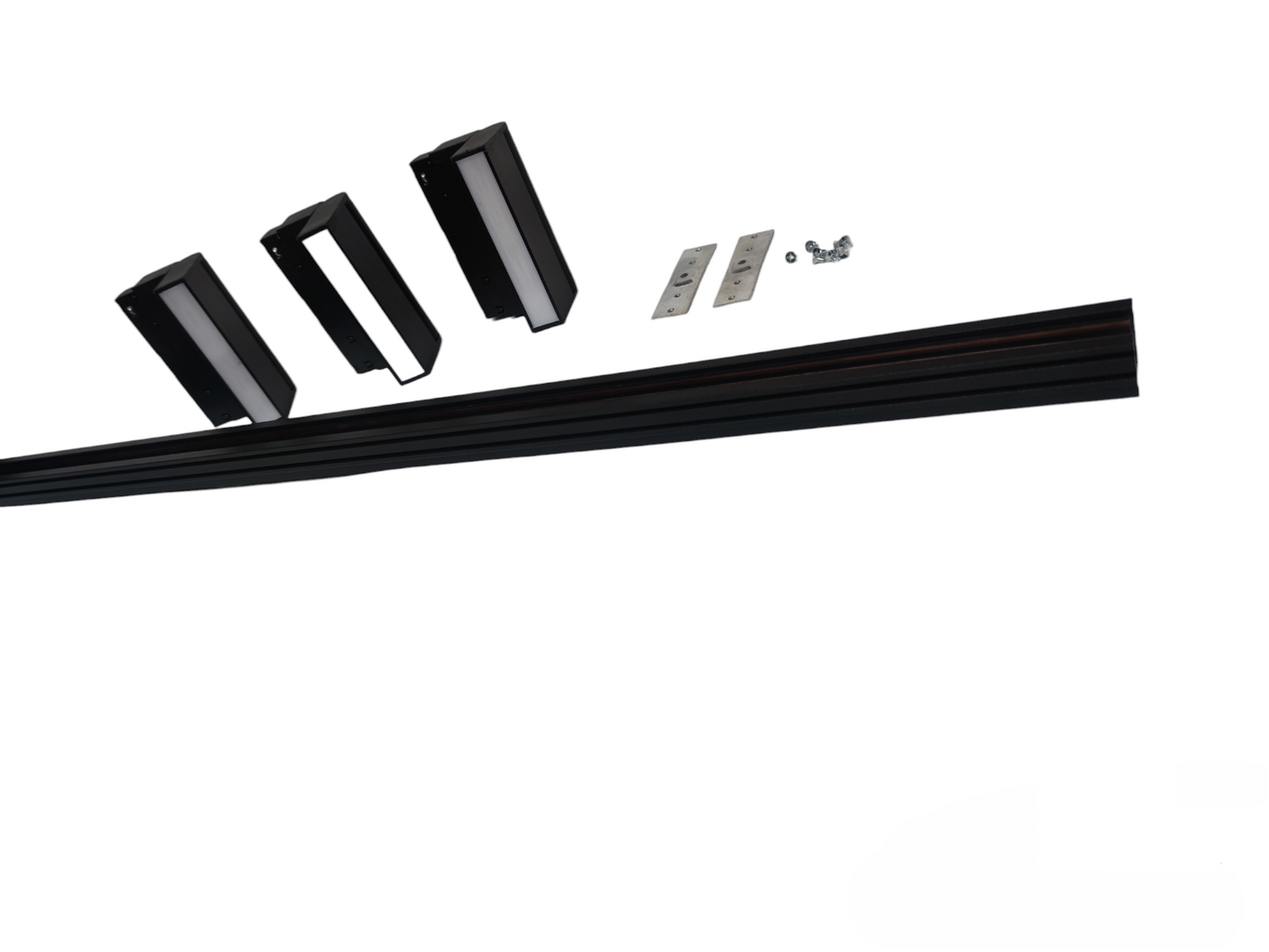 ILLUMIQ TERRA Magnetic Track Light 1 Meter 26mm with 3pcs 6W LED Foldable Flood Daylight 6500K 220V