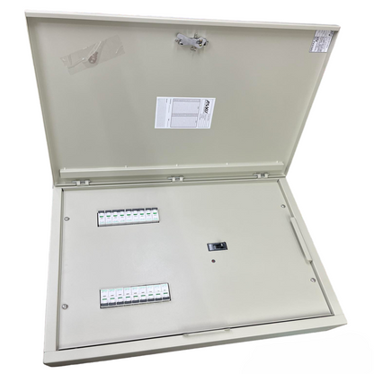 Panel Board Main EZC250F 225A 3 Pole with 18 Branches 1 Pole IC60N Schneider Breakers