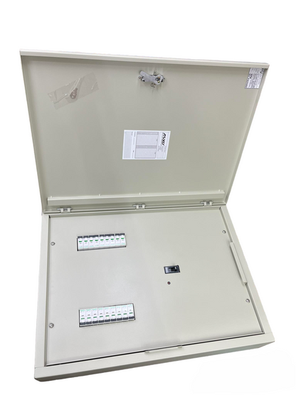 Panel Board Main EZC250H 160A 3 Pole with 18 Branches 1 Pole IC60N Schneider Breakers