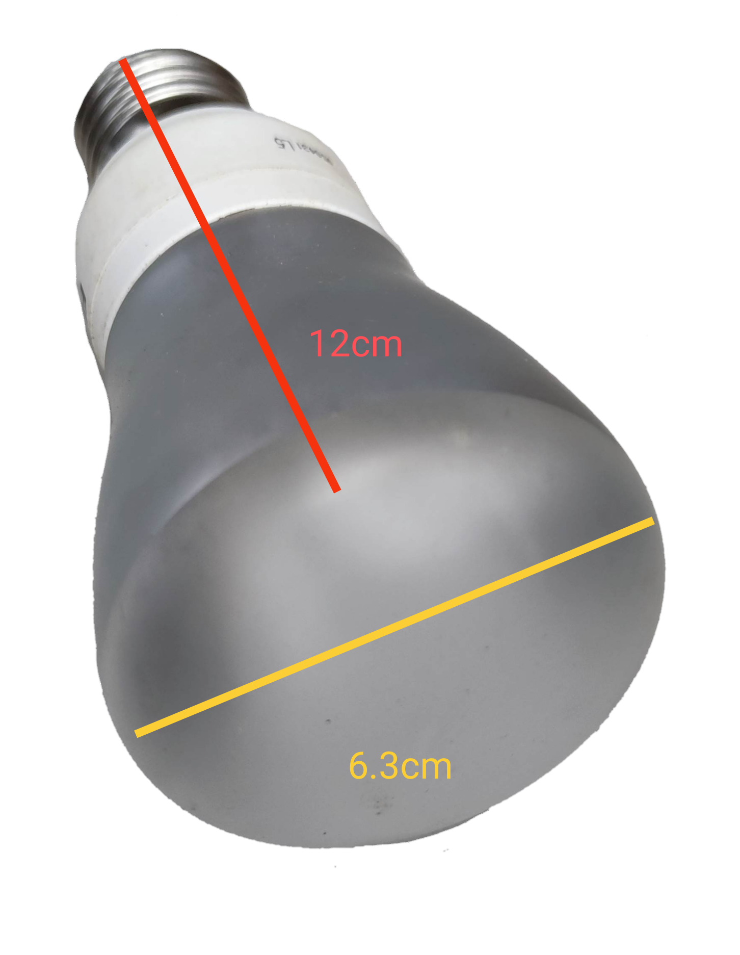 Firefly 11W Reflectorize CFL E27 Daylight compact fluorescent bulb with frosted glass and standard screw base