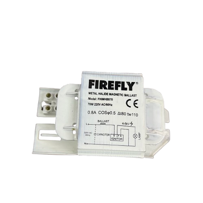 Firefly 150W high pressure sodium lamp ballast for reliable lighting performance in various applications