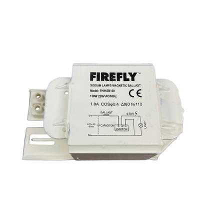 Firefly 150W high pressure sodium lamp ballast designed for efficient lamp operation and energy savings
