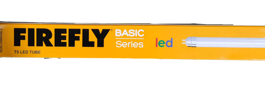 Firefly 16W LED T5 fluorescent tube WW in bright packaging for energy-efficient lighting