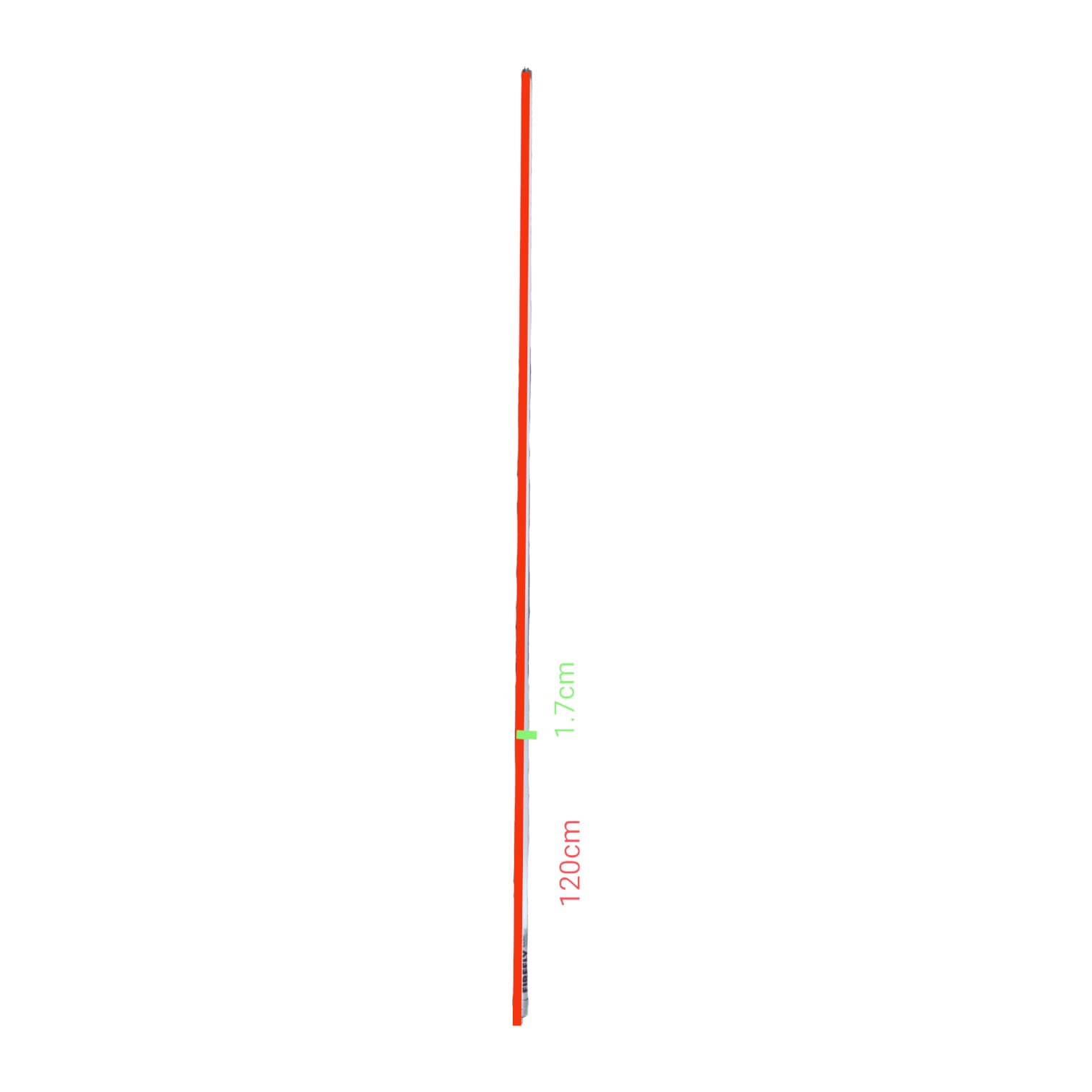 Firefly 16W T5 LED fluorescent tube in red, 120cm long, ideal for brightening indoor spaces