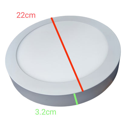 Firefly 18W LED Downlight Surface Type 220V Warm White 3000K EDL213618WW