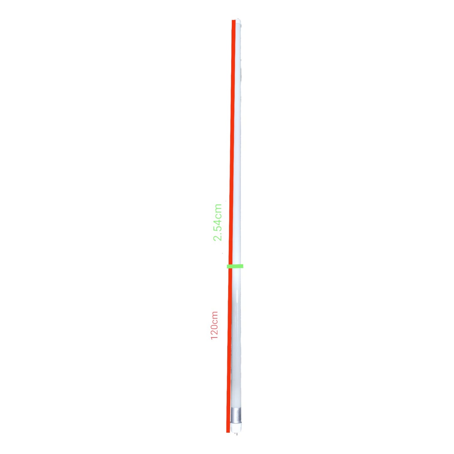 Firefly 18W LED fluorescent tube with a sleek design, perfect for energy-efficient lighting