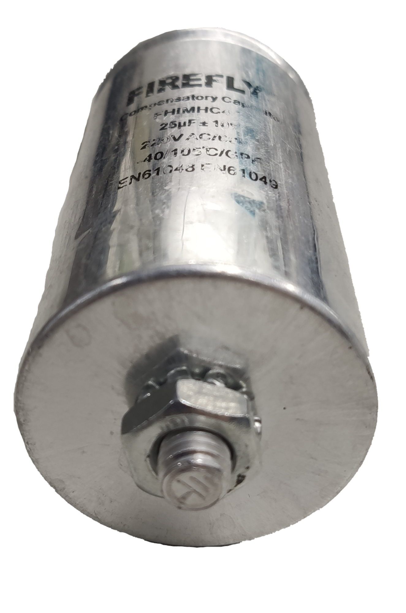 Electx Electrical Supply 25uf 220V AC lighting capacitor cylindrical metal electrical component