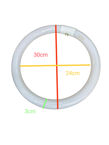Firefly 32W circular fluorescent tube measuring 30cm in diameter for energy-efficient lighting solutions