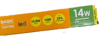 Firefly 4000K cool white LED tube 1024mm with 15,000 hours lifespan and 1200 lumens output