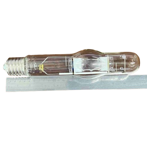 Firefly 400W Metal Halide Lamp Tubular high intensity discharge bulb clear tubular glass on ruler