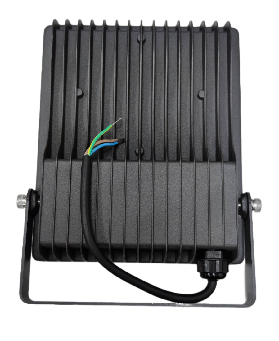 50W 220V LED floodlight daylight outdoor lighting with heat sink and wiring from Electx Electrical Supply