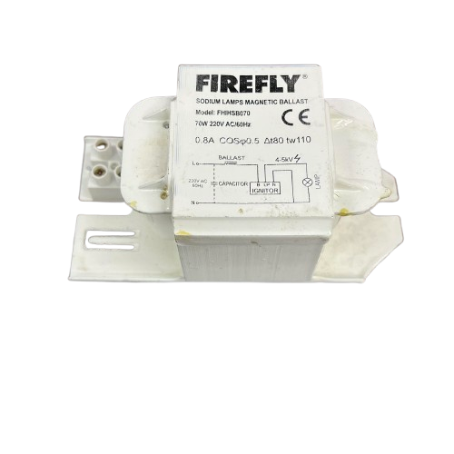 Firefly 70W sodium ballast 220V for reliable performance in sodium lamp installations
