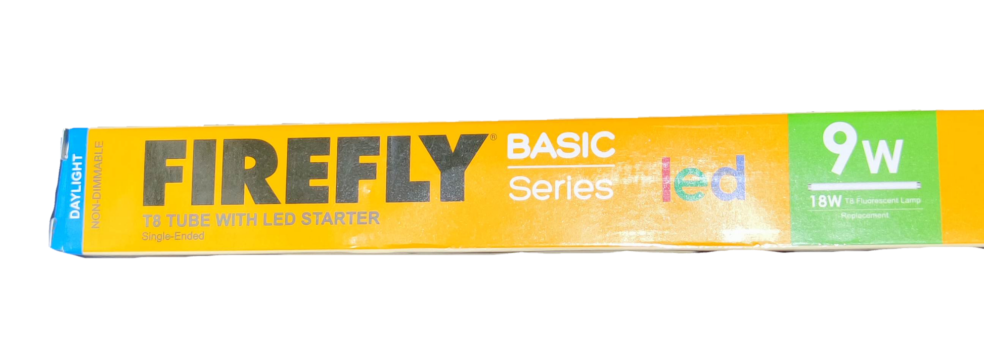Firefly 9W daylight LED tube single ended with LED starter for efficient lighting
