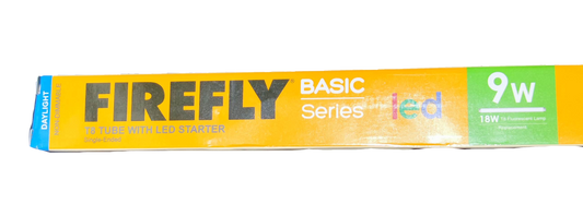 Firefly 9W daylight LED tube single ended with LED starter for efficient lighting