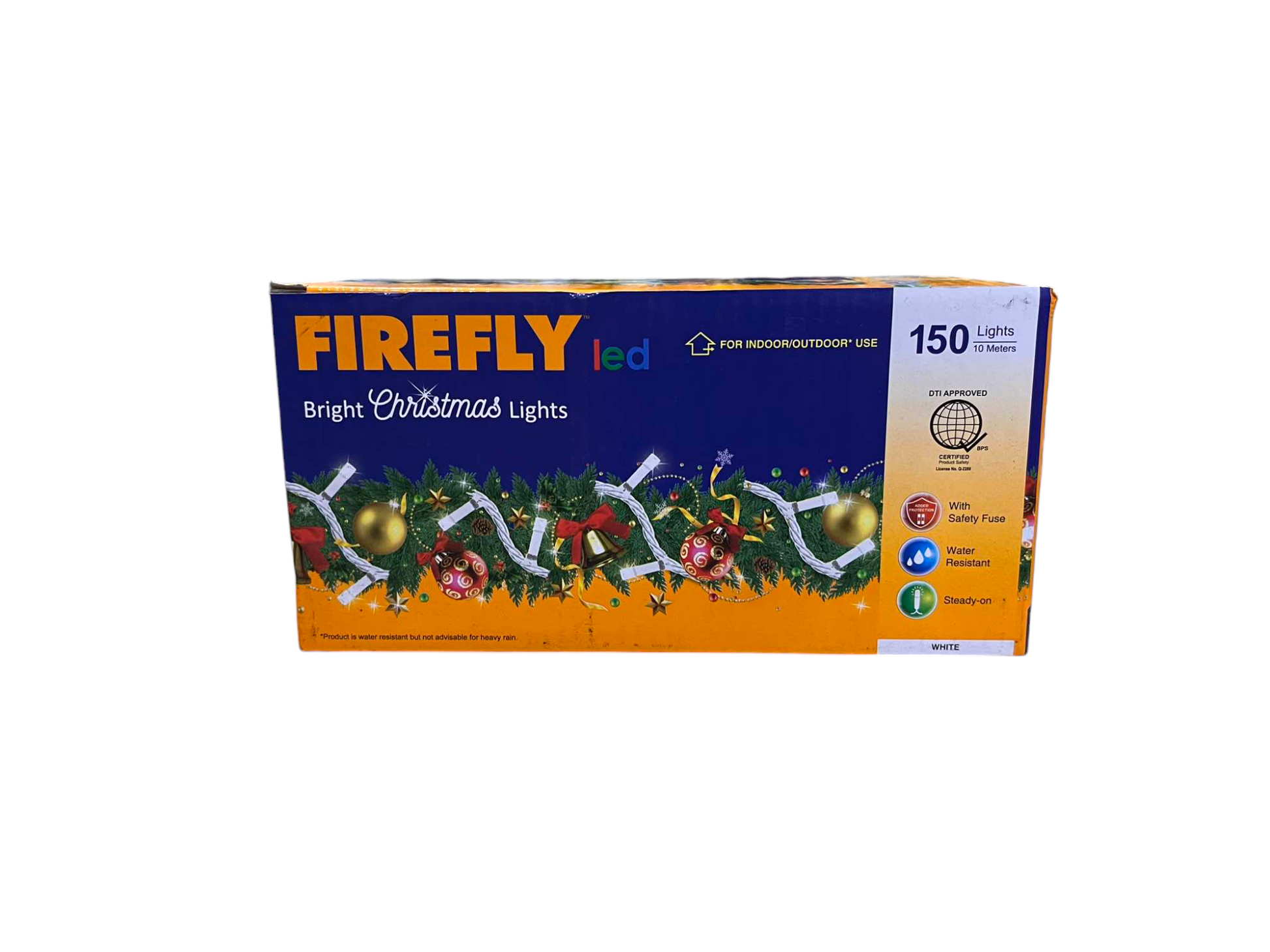 Firefly LED Christmas Light String Light 30W 150 bright indoor outdoor Christmas lights