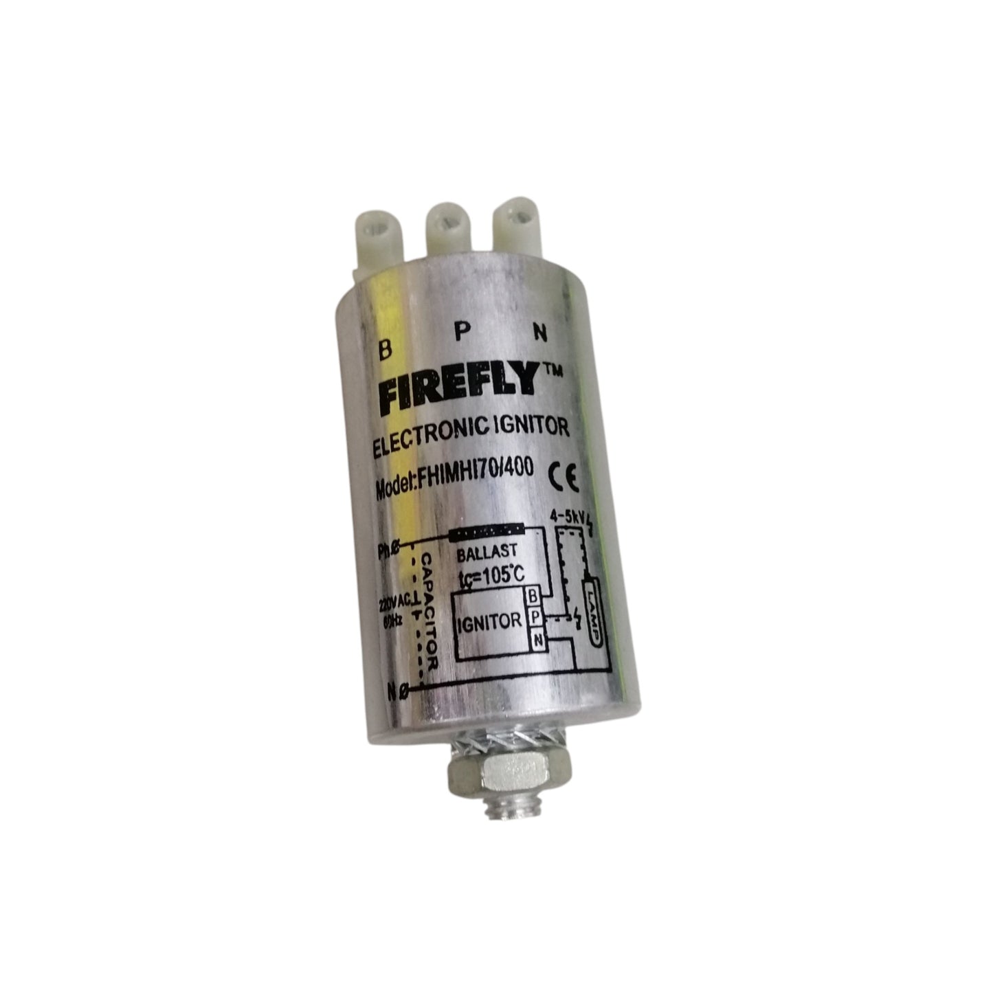 Firefly metal halide ignitor 70w 400w electronic ignitor for lighting systems with three terminal connectors