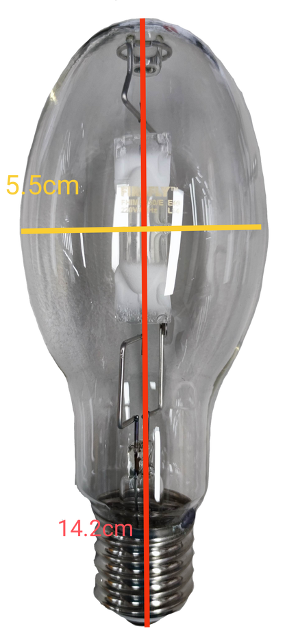 Firefly Metal Halide Lamp Elliptical designed for high intensity lighting with a clear casing