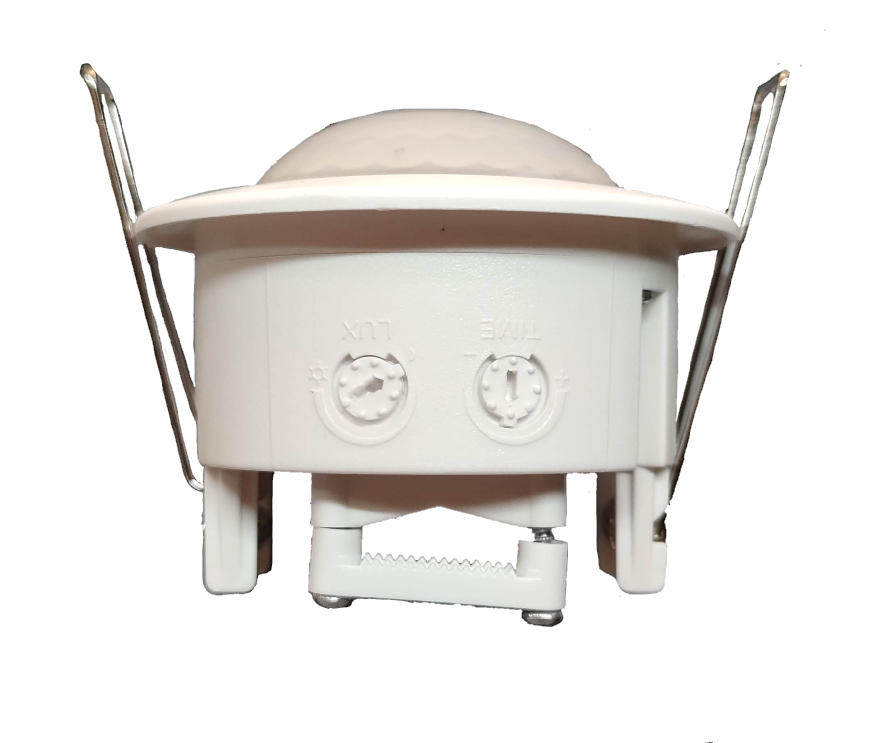 Firefly white motion sensor light switch for CCTV and security system installation