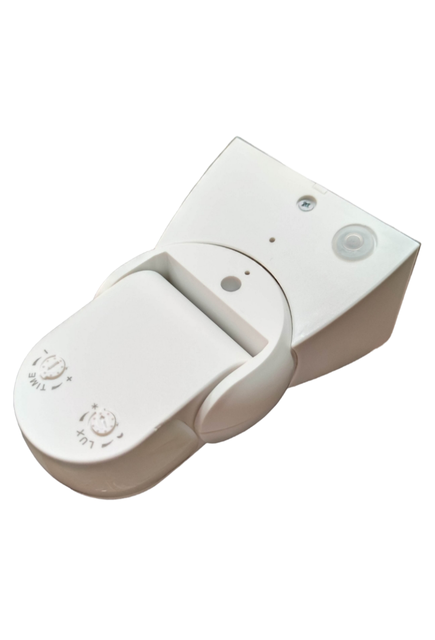 Firefly Motion Sensor Switch 1200W 220V white power switch with adjustable dials and sensor