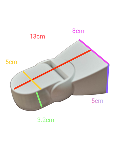 Firefly white Motion Sensor Switch 1200W 220V with compact design and detailed dimensions