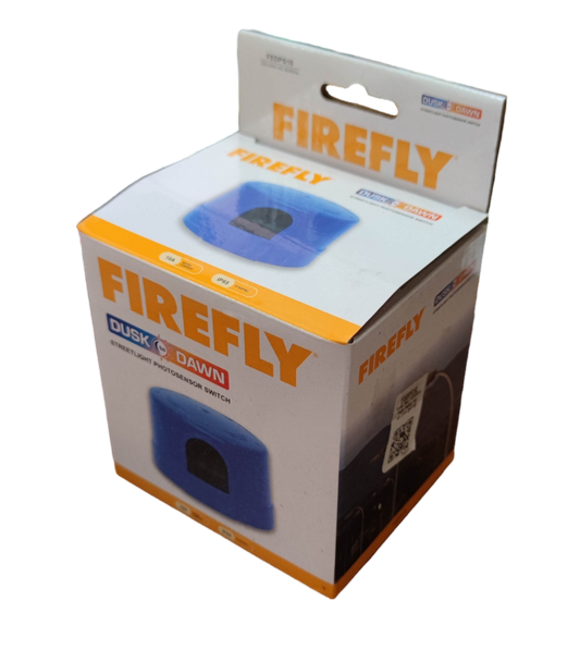 Firefly Photo Sensor Switch 10A 250V dusk to dawn sensor in retail box blue photocell
