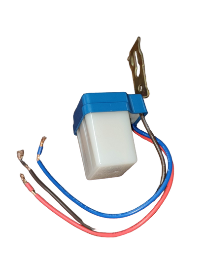 Firefly Photocell 6A 220V FEDPS06 with blue and red wires for power points switches and plugs