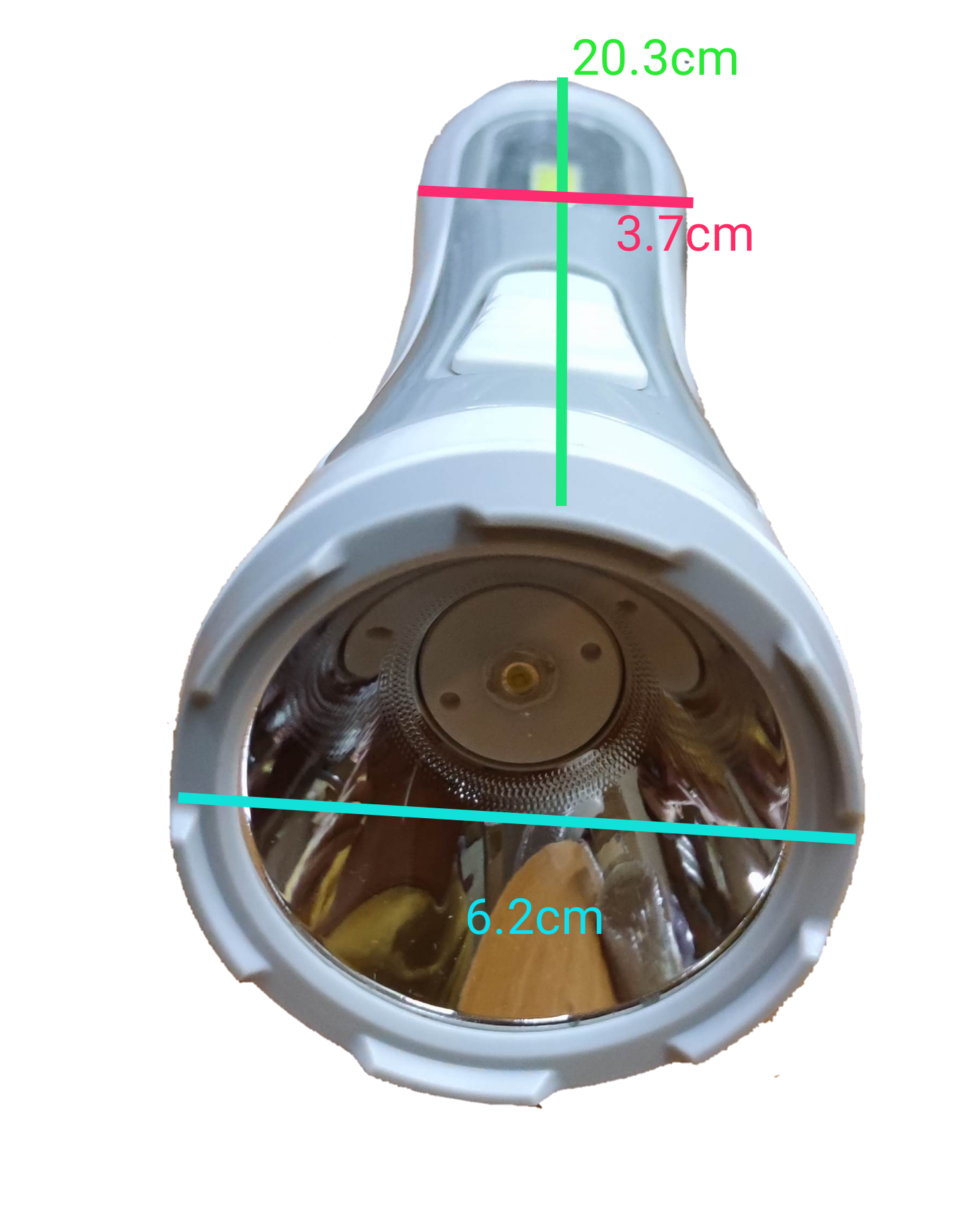 Firefly rechargeable flashlight 3W with a durable design and bright LED beam for outdoor use