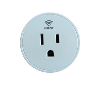 Firefly Wifi Smart Plug 10A 220V white round smart socket with WiFi control for home automation