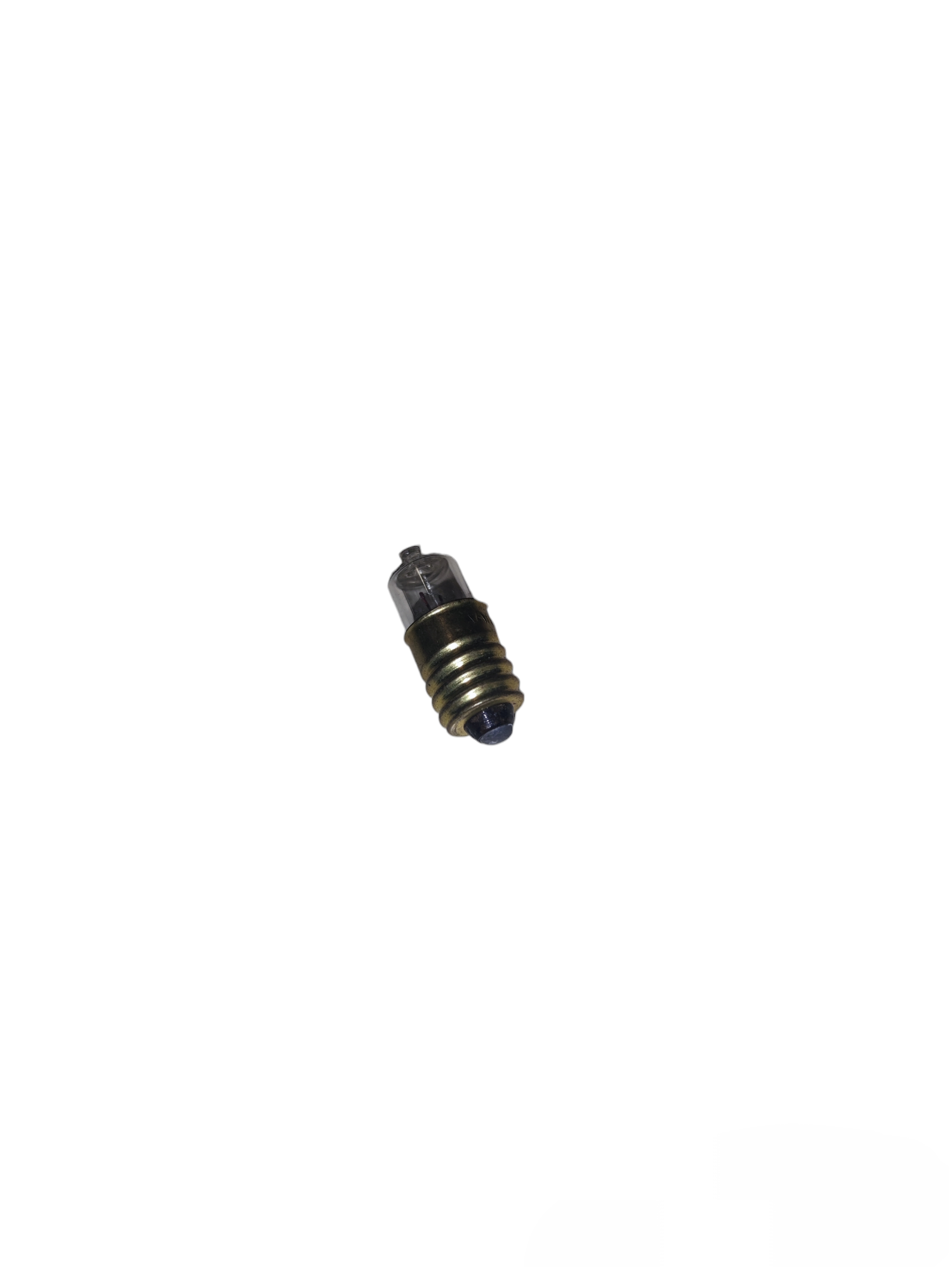 Flash Light Bulb E10 3.8V halogen bulb with metal screw base from China