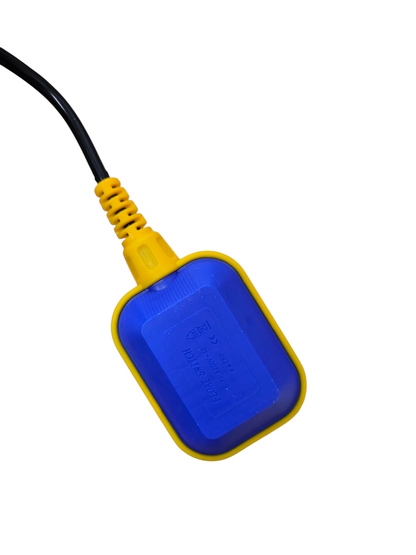 Float Switch 5 Meters 10A blue and yellow water level sensor with black cable