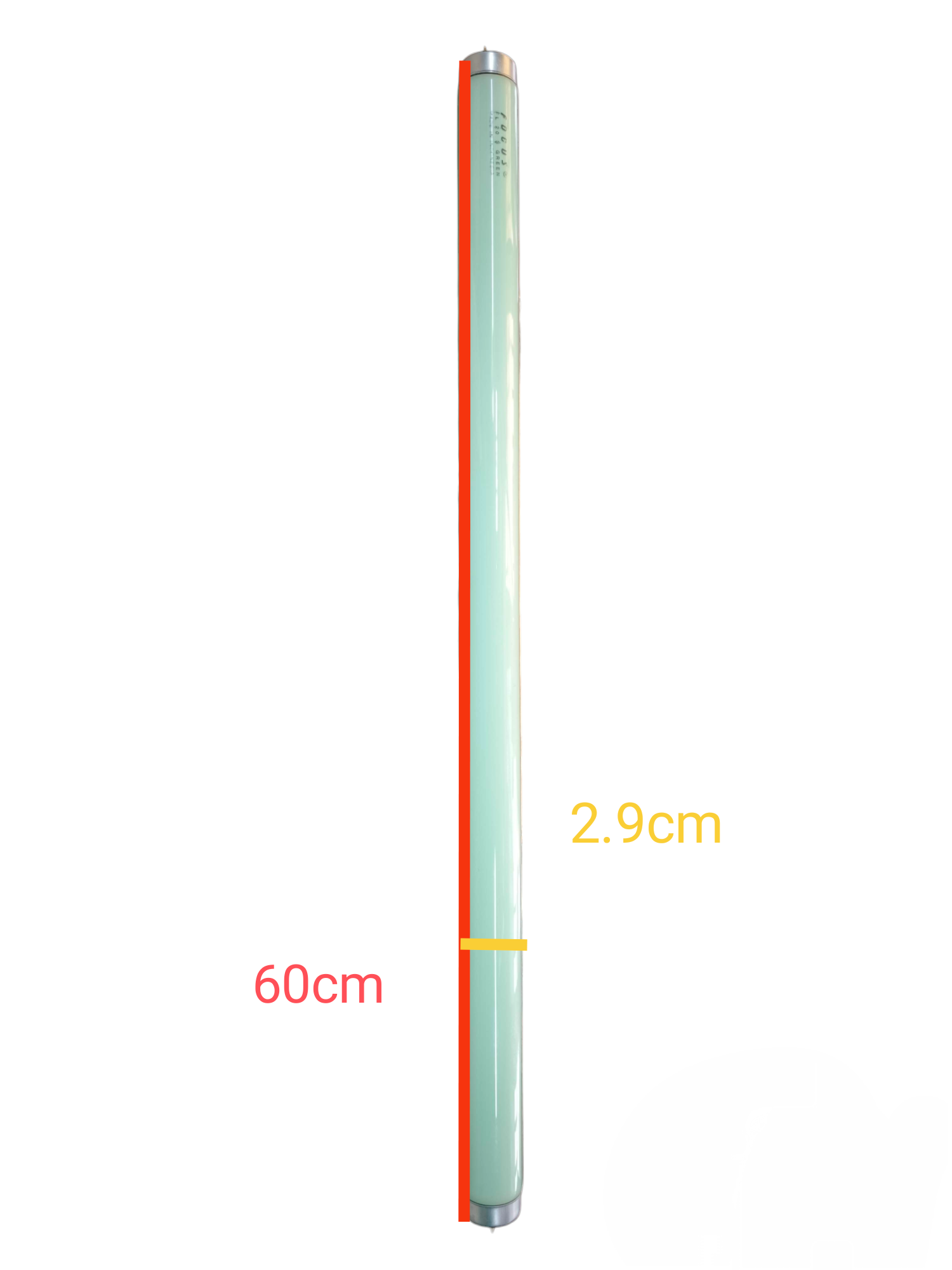 Focus 20W T10 Fluorescent Tube 60cm length and 2.9cm diameter compact fluorescent bulb