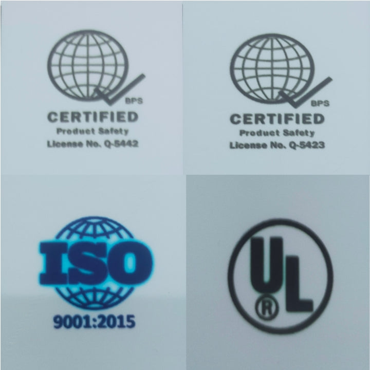 3.5mm THHN Stranded Wire Black certification logos including BPS, ISO 9001 2015, and UL mark