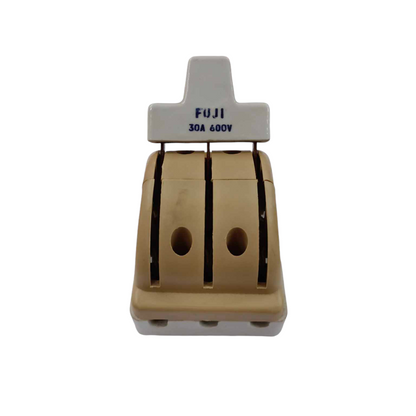 Taiyou 30A 3PDT 600V Switch Porcelain in beige and white for power points and switches