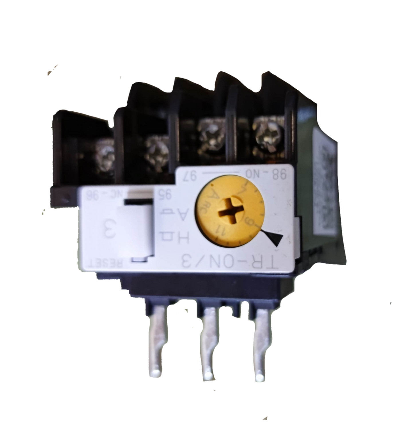 Fuji Thermal Overload Relay TR-0N with multi-terminal design for electrical circuit protection