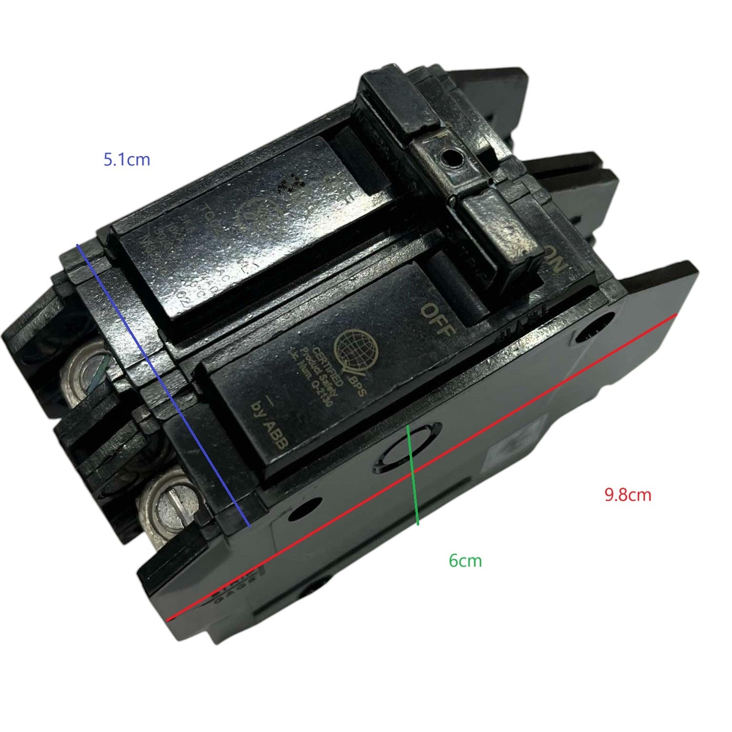 GE 100A Circuit Breaker 2 Pole with a compact design for electrical safety and protection