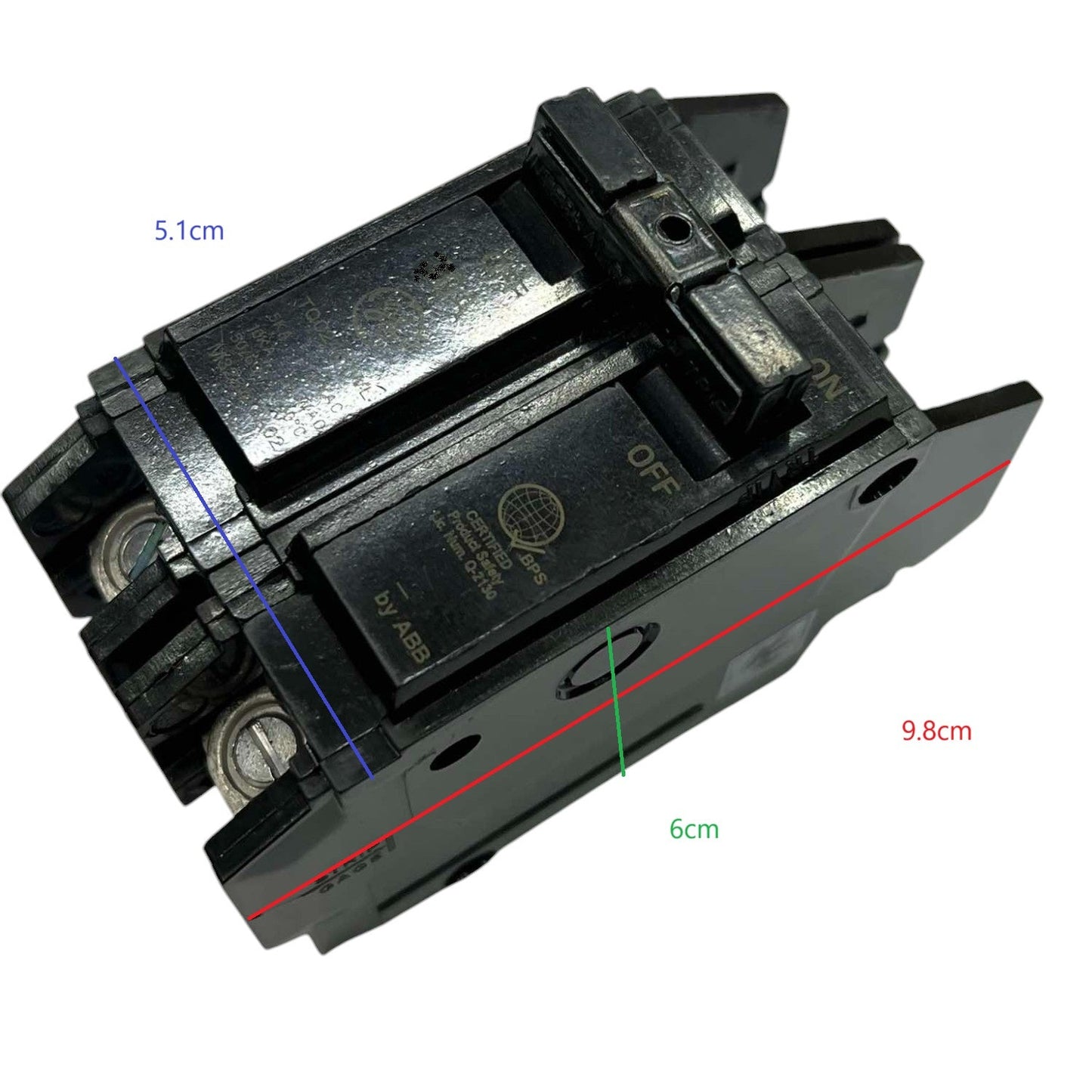 GE 15A 2 Pole Circuit Breaker designed for reliable electrical protection and safety in homes