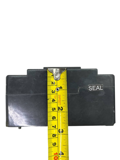 GE 15A 3Pole Industrial Circuit Breaker 220V with measuring tape for size indication