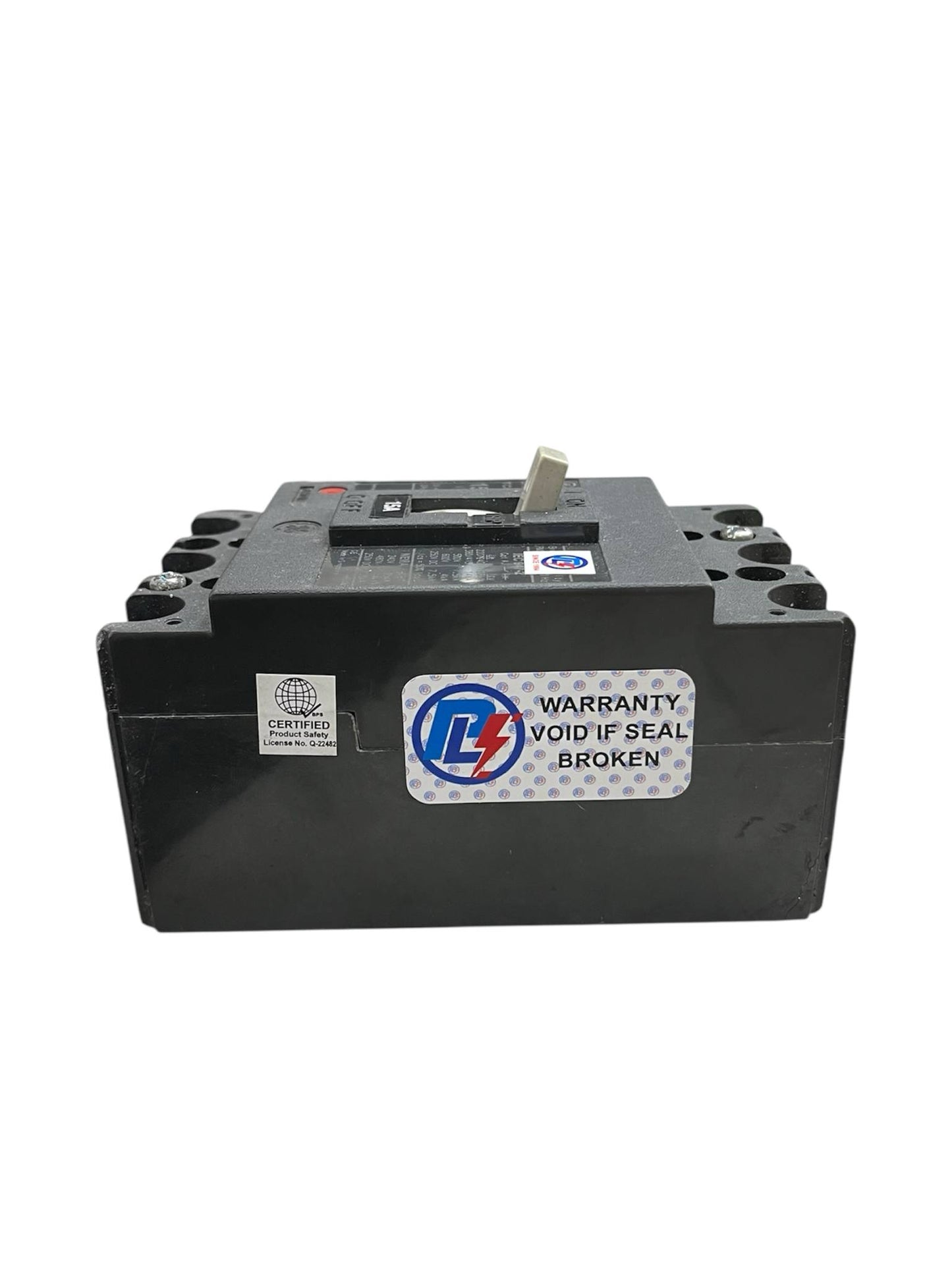 GE 15A 3Pole Industrial Circuit Breaker 220V black electrical safety switch with warranty seal