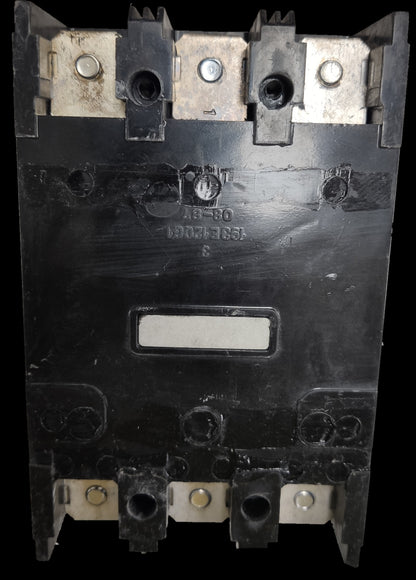 GE 175A 3 Phase 3 Pole Circuit Breaker electrical circuitry part black component