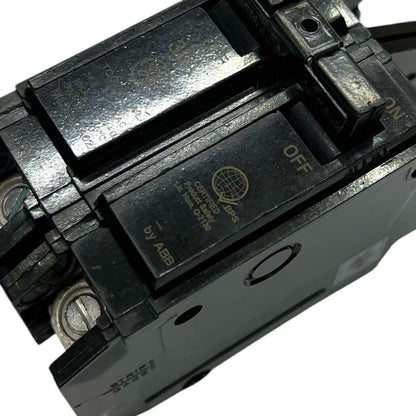 20A 2 Pole GE TQC bolt-on breaker with robust design for reliable electrical performance