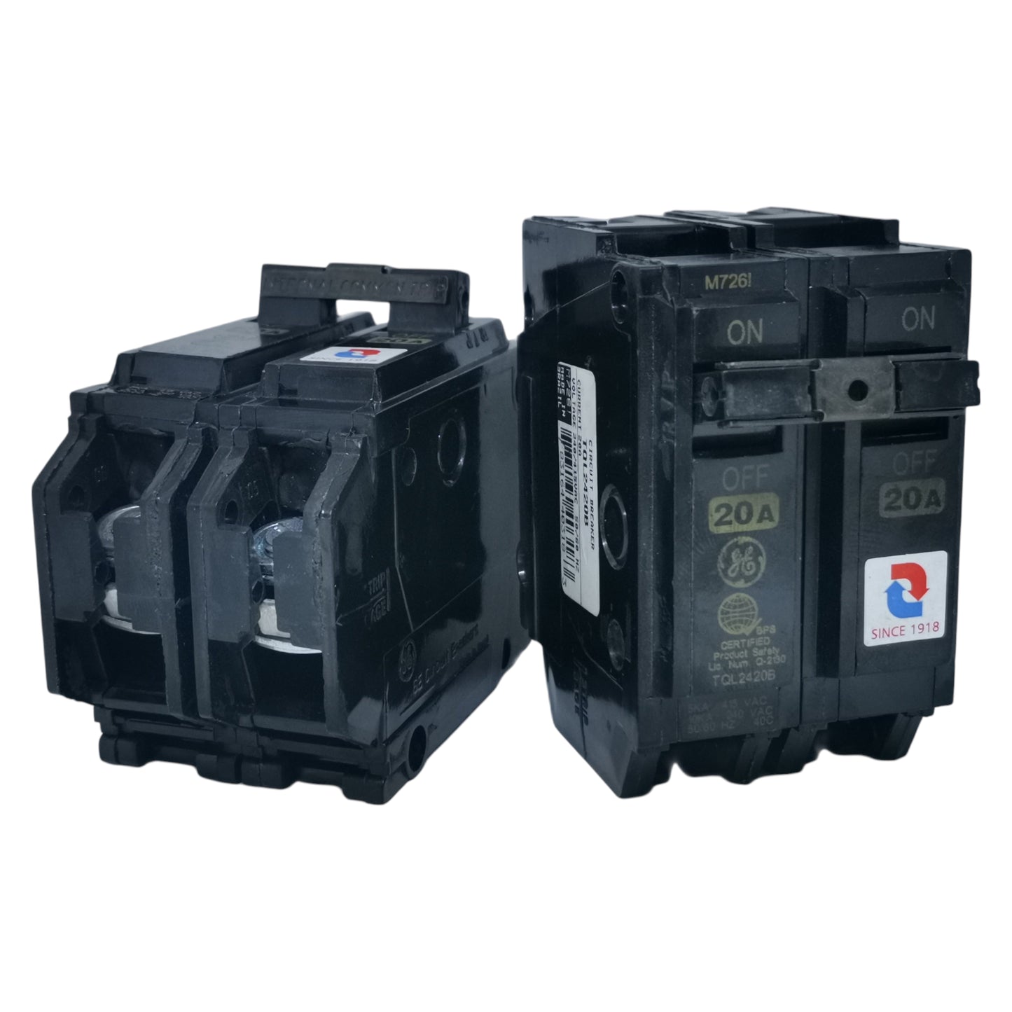 ABB 20A 2P Plug in 20A 2P Circuit Breakers for reliable electrical protection and safety