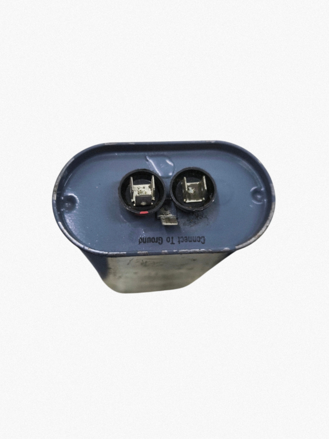 GE 30uf 440VAC capacitor refurbished with dual terminals for electrical applications