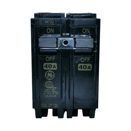 ABB 40A 2 Pole Single Phase Plug-in Circuit Breaker for Electrical Systems