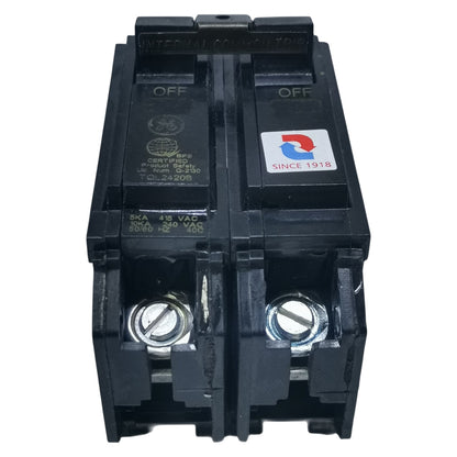 GE 60A Circuit Breaker 2 Pole Single Phase with durable construction for reliable electrical protection