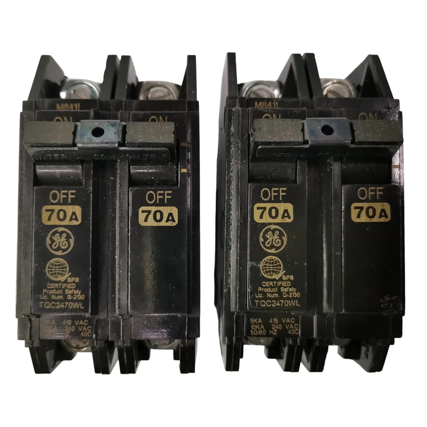 ABB 70A 2 Pole Single Phase Bolt-on 220V Circuit Breaker for reliable electrical protection